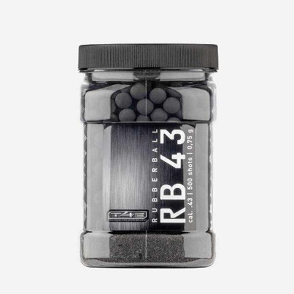 Гумени топчета Umarex T4E RB Prac-Series 43 кал.43 0,75гр