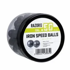 Гумено-метални топчета Razor Gun SPEED кал.50/50бр. за HDR50/HDP50
