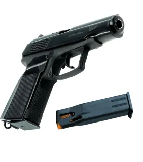 Пистолет Байкал 442 12зар , черен кал. 9x18