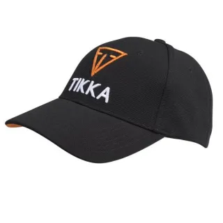 Шапка TIKKA черна 3D logo 18054