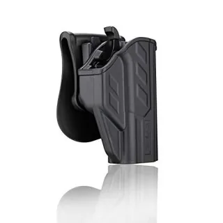 Кобур Cytac CZ P10C -TQP1CY0C външен с бутон и лопатка