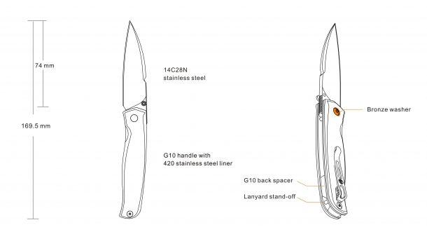 Нож Ruike P662-B