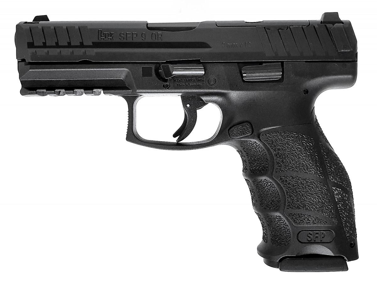 Пистолет H K SFP9-SF SA Optic Ready Push Button кал.9х19 15зар