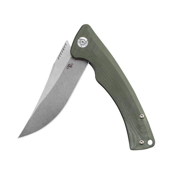 Сгъваем нож CH KNIVES 3528 D2 G-10  Green