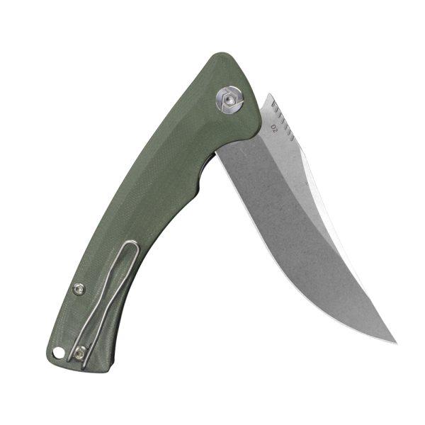 Сгъваем нож CH KNIVES 3528 D2 G-10  Green