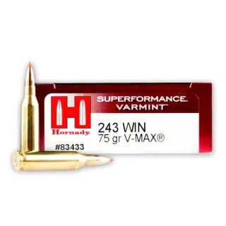 Hornady 243Win 75gr V-Max SPF 83433