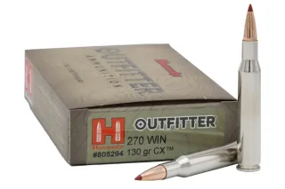 Hornady 270Win 130gr CX OTF 805294