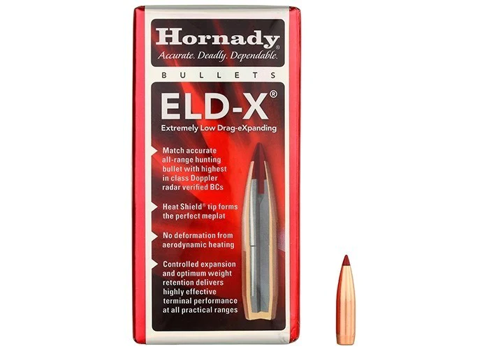 Куршум Hornady 6,5mm .264 ELD-X 143gr (100бр)