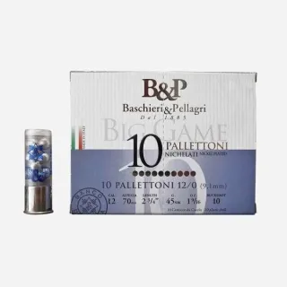  B&P 14/0 10 съчми 12/70 Big Game никелирани
