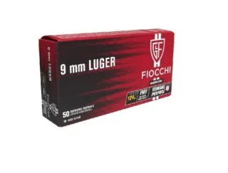 Fiocchi 9x19 FMJ 124gr.