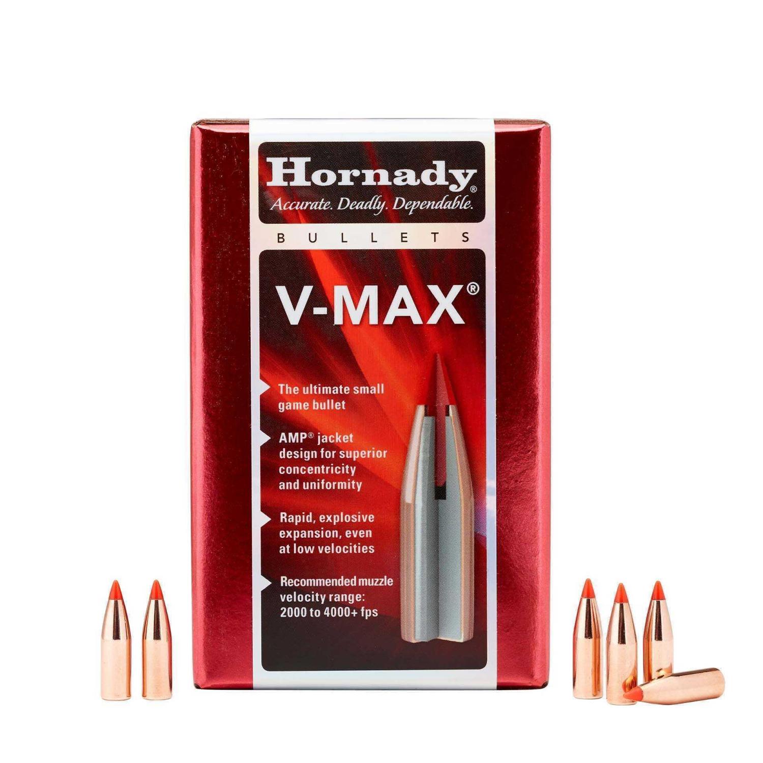 Куршум Hornady 22 .224 V-Max 60gr/3,9гр 100бр 22281