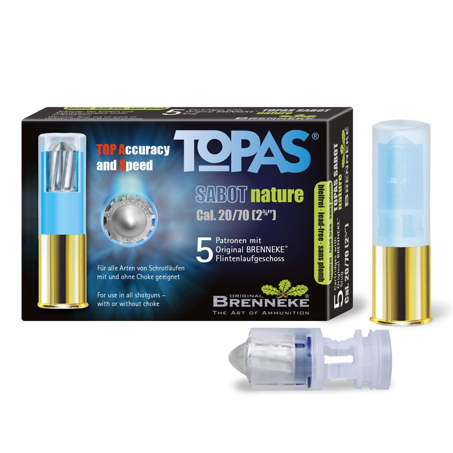 Brenneke 20/70 Topas Sabot Nature 13,0гр