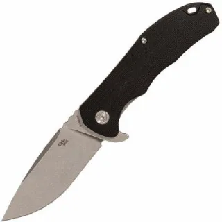 Сгъваем нож  CH KNIVES 3504 D2 G-10 Black