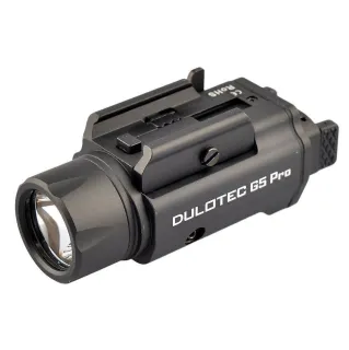 Фенер пистолет + зелен лазер Dulotec G5 Pro акумулаторен 1300Lum