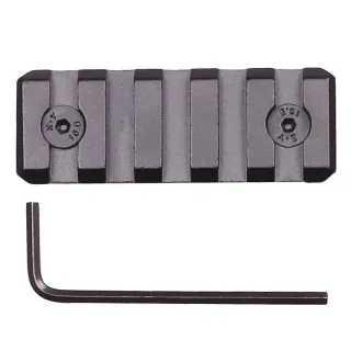 Планка picatinny  M-Lock метална 5 канала 55мм
