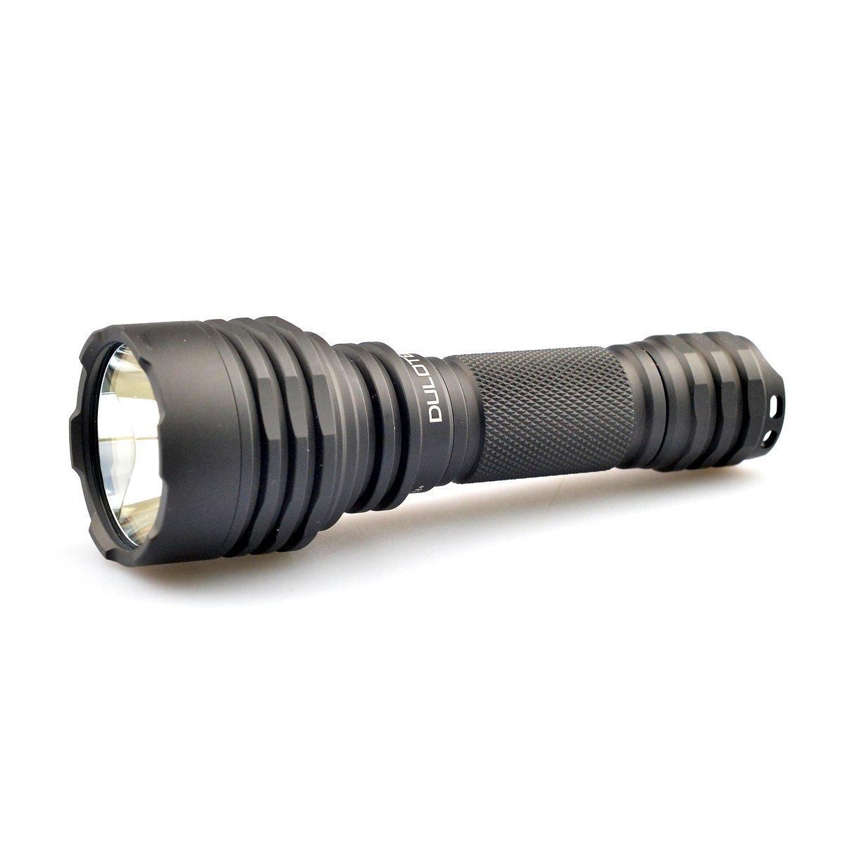 Фенер Dulotec Convoy C8+ Gen2 900m с зарядно и батерия концентриран лъч