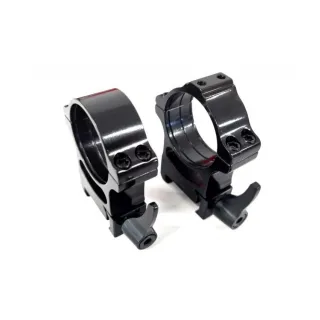 Рингове weaver Rusan 30mm H10мм с палец и отвори за адапторна weaver планка 050-30AI1-10-R