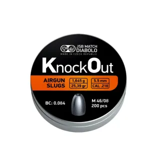 Чашки JSB KO Slugs .218-5,50mm/200