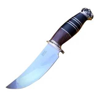 Нож Ego Mod.25 с череп на мечка