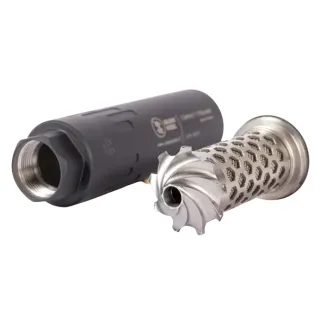 Супресор SILENTSTEEL Compact Streamer кал.7,62 MT27x1,5 стоманен черен