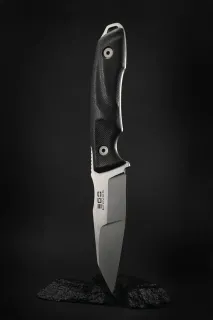 Нож Ego Mod.58 Venom N690 G10 черна ръкохватка и кания Kydex