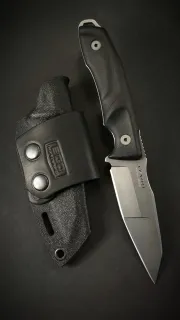 Нож Ego Mod.58 Venom N690 G10 черна ръкохватка и кания Kydex