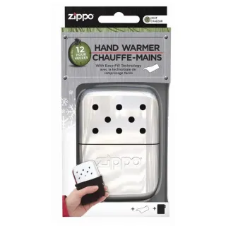 Печка за ръце Zippo chrome gray бензинова