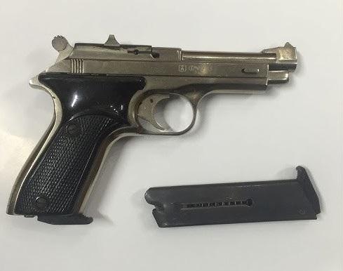 Пистолет Марго никел ВУ кал.22lr два броя пълнители