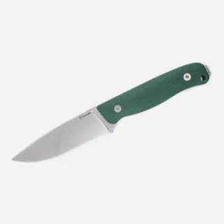 Manly WILD G10 military green D2 (1.2379) leather sheat