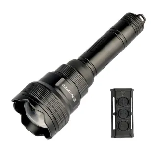Фенер Dulotec Multi Zoom 1200Lum 1300m 21700 Li-ion с дистанционно