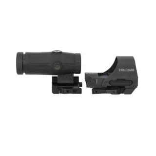 Бързомер Holosun HS510C RD 2MOA/65MOA QD Mount Solar + увеличител HM3X