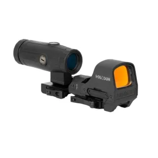 Бързомер Holosun HS510C RD 2MOA/65MOA QD Mount Solar + увеличител HM3X