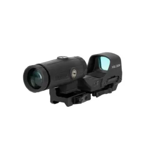 Бързомер Holosun HS510C RD 2MOA/65MOA QD Mount Solar + увеличител HM3X