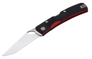 Сгъваем нож Manly Peak  G10 black/red CPMS90V one hand