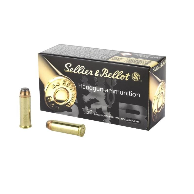 Патрoни Sellier Bellot 44RemMag SP 15,55гр./240gr