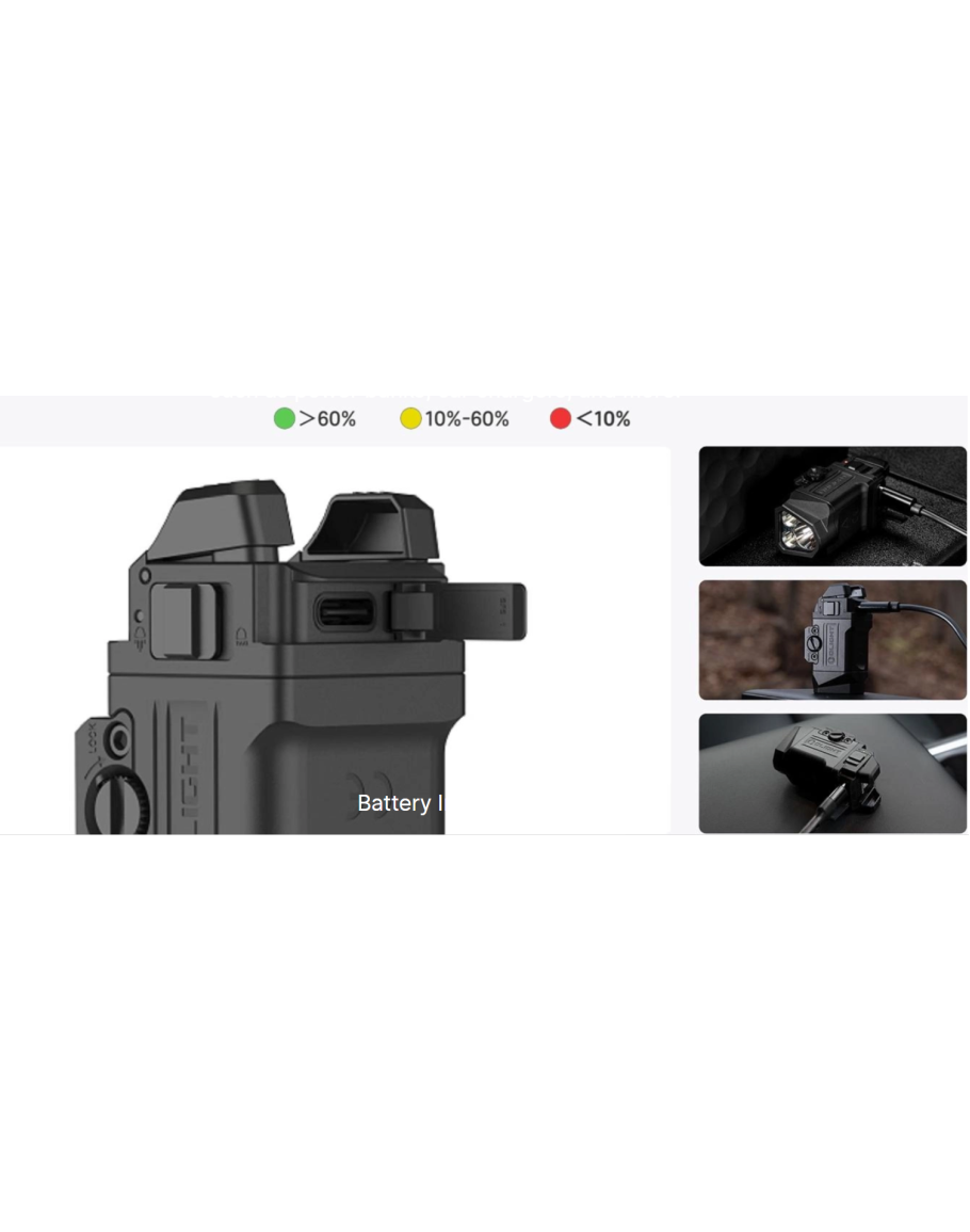 Пистолетен фенер Olight PL X