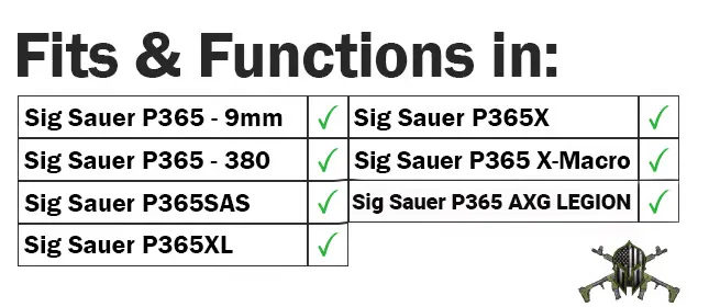 Спусък прав MCarbo Sig Sauer 365 Short Stroke Flat Trigger Upgrade черен