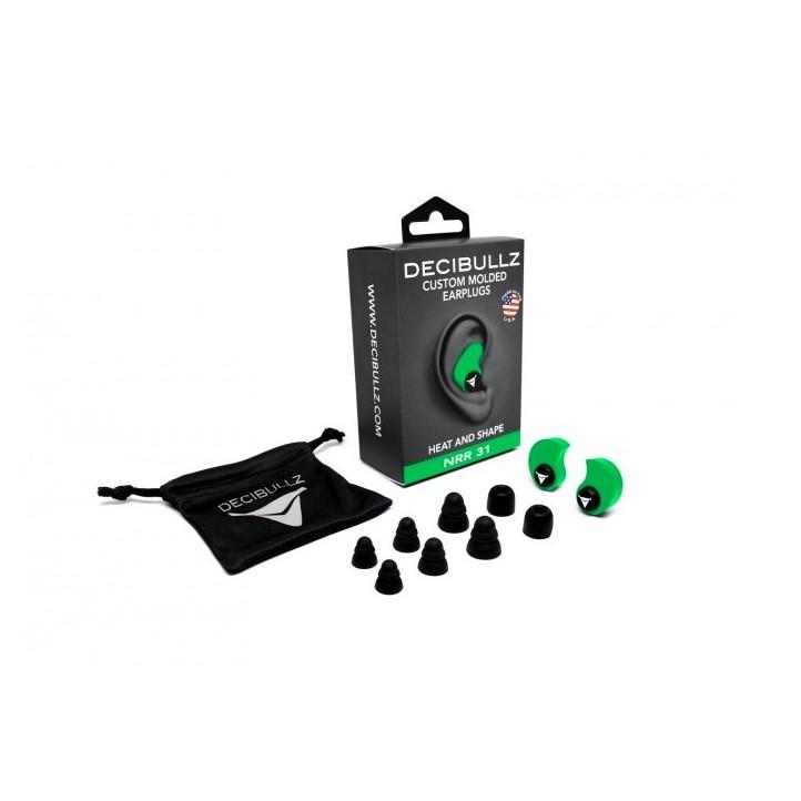 Тапи за стрелба Decibullz Custom Molded Earplugs – персонализирани тапи за уши с термоформоване