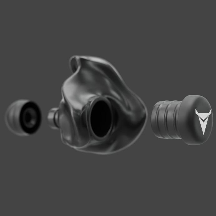 Тапи за стрелба Decibullz Custom Molded Earplugs – персонализирани тапи за уши с термоформоване