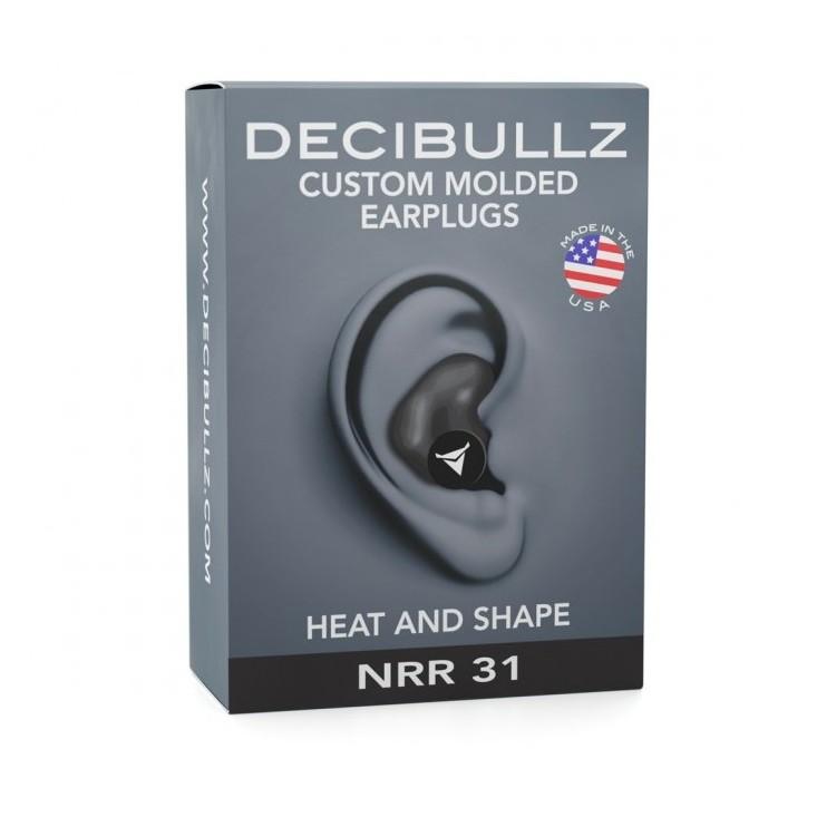 Тапи за стрелба Decibullz Custom Molded Earplugs – персонализирани тапи за уши с термоформоване