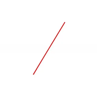 Светловодно влакно Fibre Eemann 2,00mm червено 100мм ET-009103