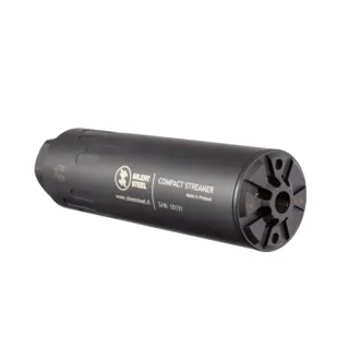 Супресор SILENTSTEEL Compact Streamer кал.5,56 MT27x1,5 стоманен черен