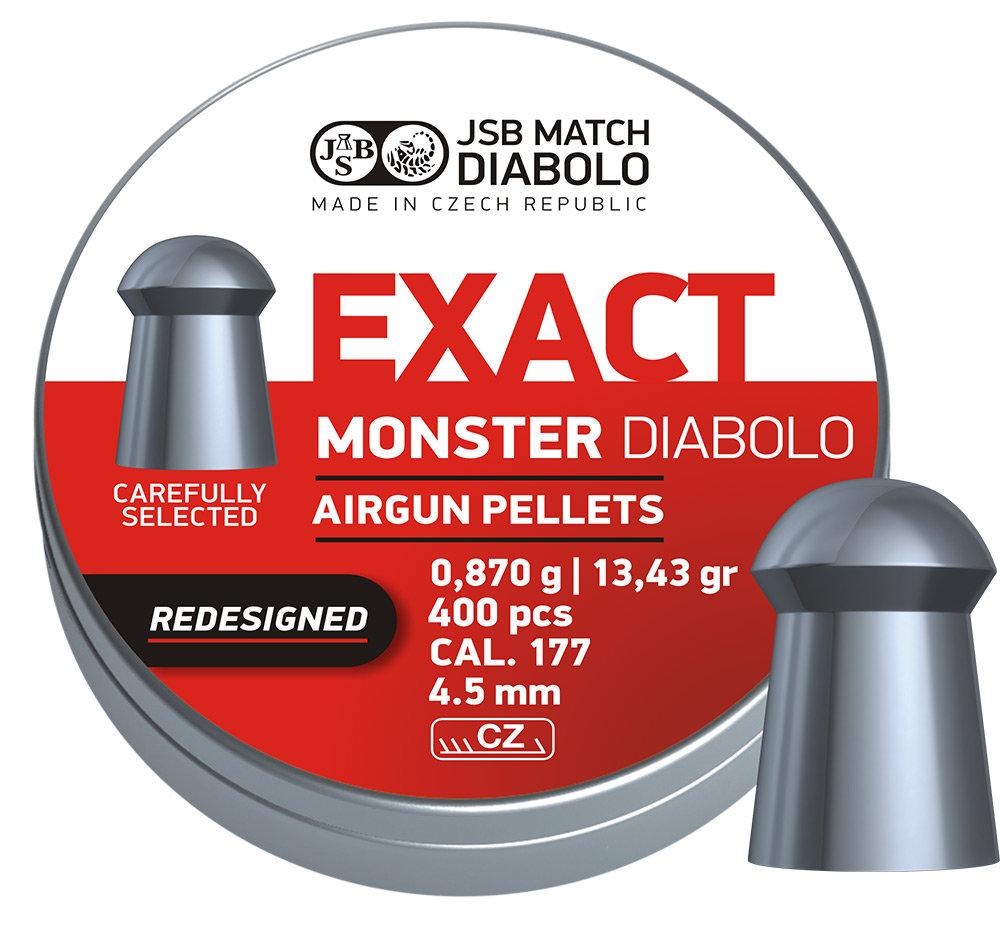 Сачми Exact Monster Redesigned - 0,870g/4.52mm, 400 бр