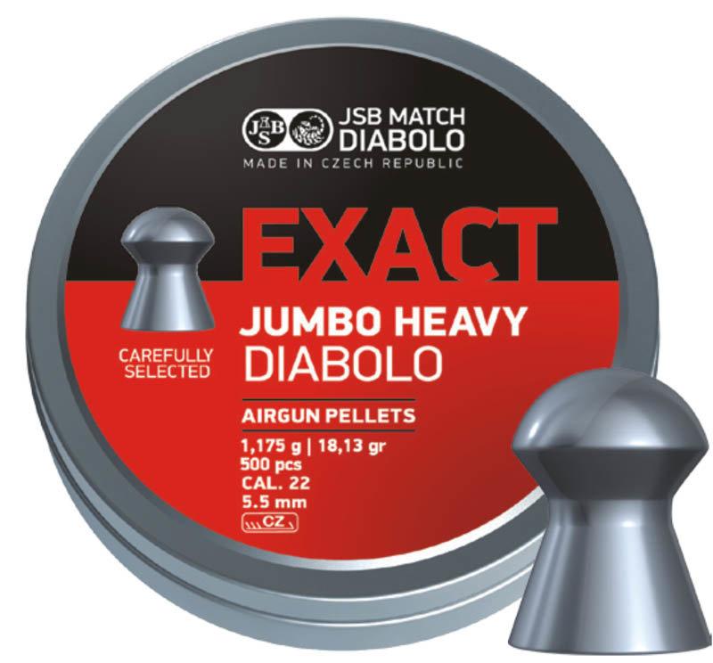 Сaчми Exact Jumbo Heavy Diabolo - 1,175g/5.5mm, 500 бр