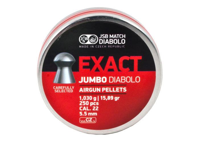 Сaчми Exact Jumbo Diabolo - 1,030g/5.5mm, 250 бр