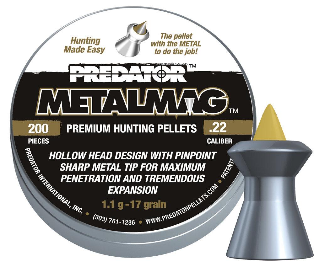 Сaчми Predator .22 Metalmag -1,100g/5.50mm, 200 бр