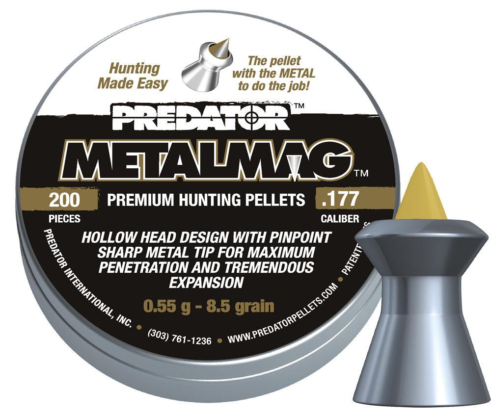 Сaчми Predator .177 Metalmag - 0,55g/4.50mm, 200 бр