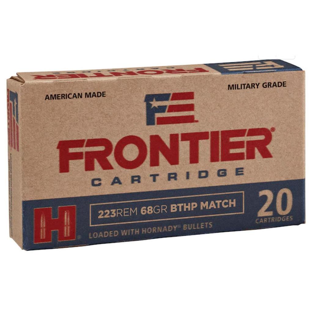 Патрони Hornady Frontier - .223 4.4g/68gr, BTHP - MATCH