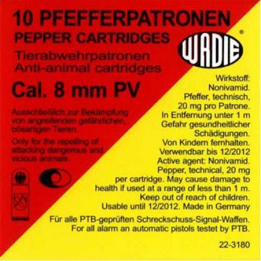 Газов патрон Wadie - 8 mm PV