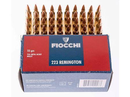 Патрони Fiochhi 223Rem - FMJ, 55 gr.